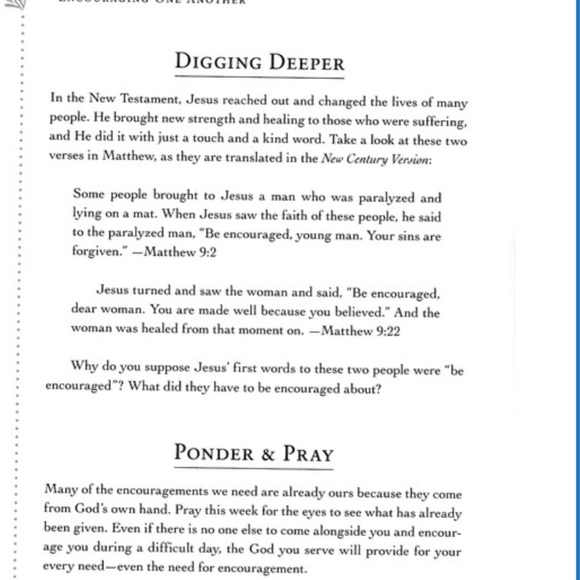 Bible Study Series Book - Encouraging One Another - Picture 10 of 11